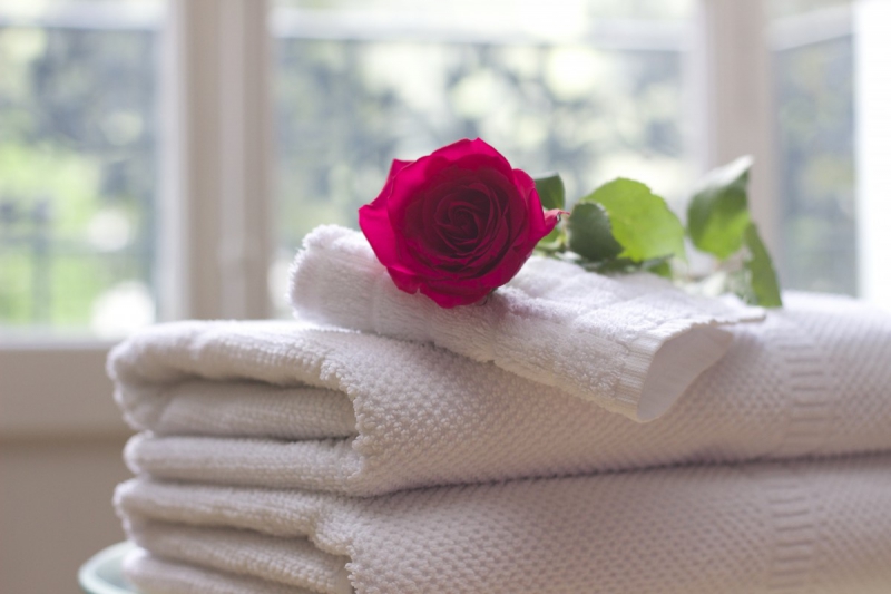 chambre-hote-ST LEGER-min_towel_rose_clean_care_salon_spa_white_bath-731641